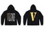 Vlone Classic Logo Graphic Hoodie - Black/Gold