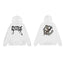 Revenge Angel / Religious Circle Arch Logo Pullover Hoodie White
