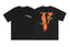 Vlone x Juice WRLD "Legends Never Die" Butterfly T-Shirt - Black