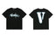 Vlone Pulse Wave Graphic T-Shirt - Black
