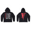 Vlone Dragon Graphic Hoodie - Black/Red