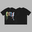 Revenge Multicolor Arch Logo Short Sleeve T-Shirt Black