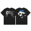 Revenge x Juice WRLD Black 999 & Doves Short Sleeve T-Shirt