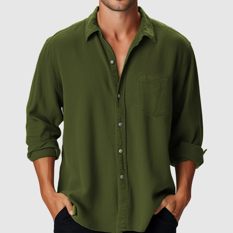 Digital Printing Men's Fashion Shirt