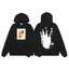 Revenge XXXTentacion Mugshot Hand Graphic Pullover Hoodie