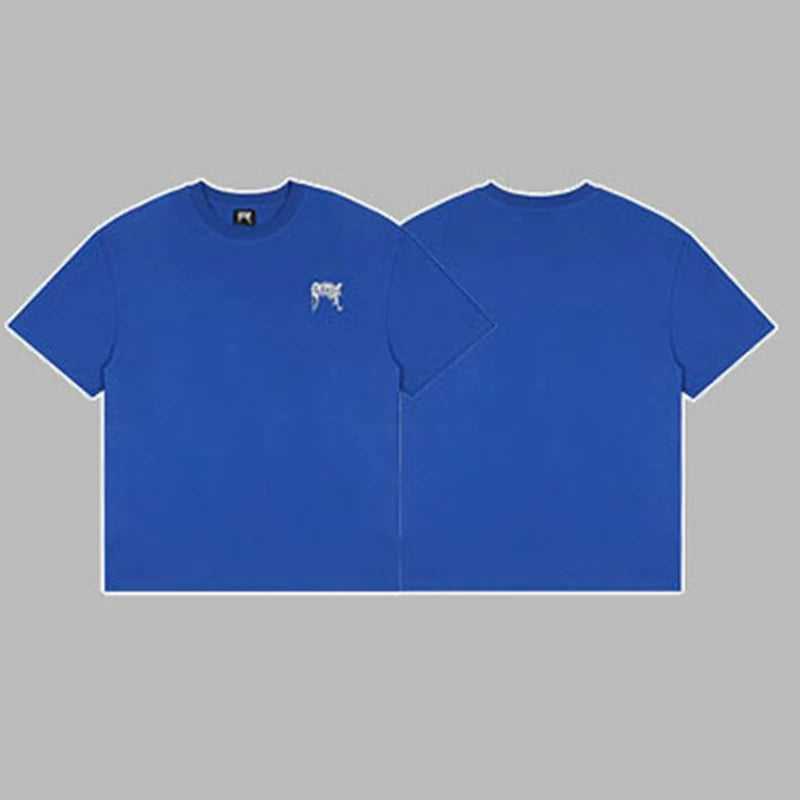 Revenge Small Arch Logo Short Sleeve T-Shirt Blue