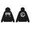 Revenge Angel / Religious Circle Arch Logo Pullover Hoodie Black