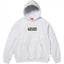 Supreme Box Logo Hooded Sweatshirt - Heather Grey / Woodland Camo