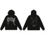 Revenge x Playboy Rhinestone / Outline Bunny Arch Logo Pullover Hoodie Black