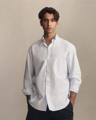 Oxford Shirt - Light Blue Stripe