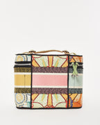 Dior Pink Multi Embroidered Canvas Dior In Lights Diortravel Vanity Case