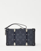 Louis Vuitton Black Monogram Eclipse Wallet Trunk Wristlet