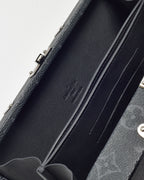 Louis Vuitton Black Monogram Eclipse Wallet Trunk Wristlet