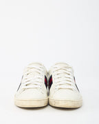 Gucci White Leather Green/Red Web Ace Sneakers - 36.5