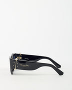 Dior Black Acetate DiorTribales B1I Cat-Eye Sunglasses