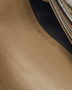Gucci Beige & Ebony Monogram GG Supreme Canvas Dionysus WOC Crossbody Bag