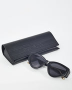 Dior Black Acetate CatStyleDior1 Cat Eye Sunglasses