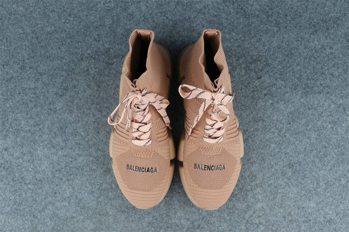 Balenciaga Speed 2.0 Lace-Up Sneaker 'Beige'