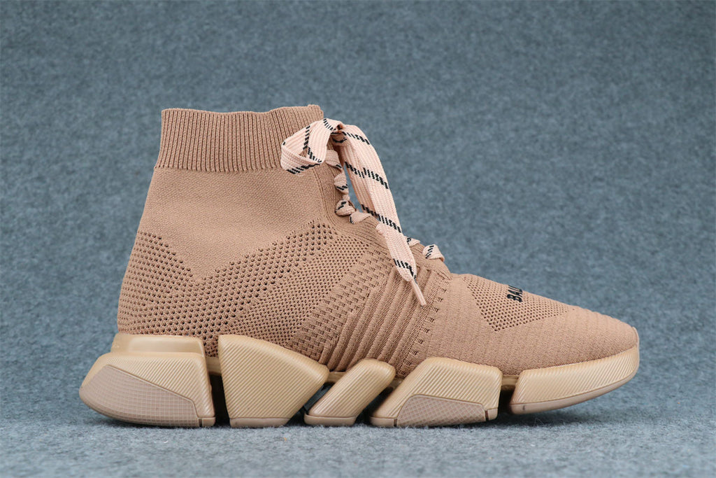 Balenciaga Speed 2.0 Lace-Up Sneaker 'Beige'