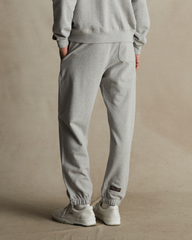 Grey Organic Cotton Track Pants
