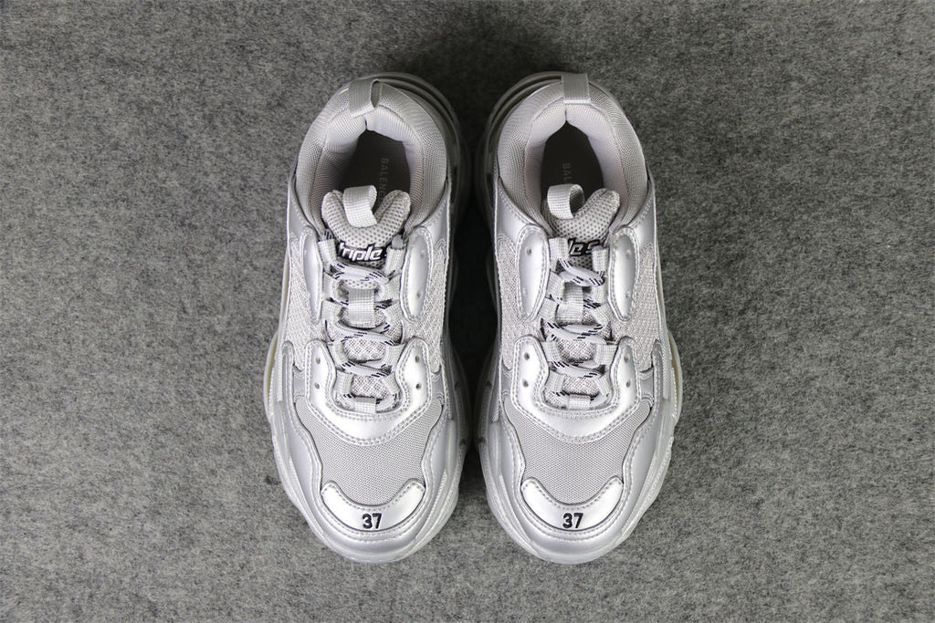 Balenciaga Triple S Sneaker 'Silver Metallic'