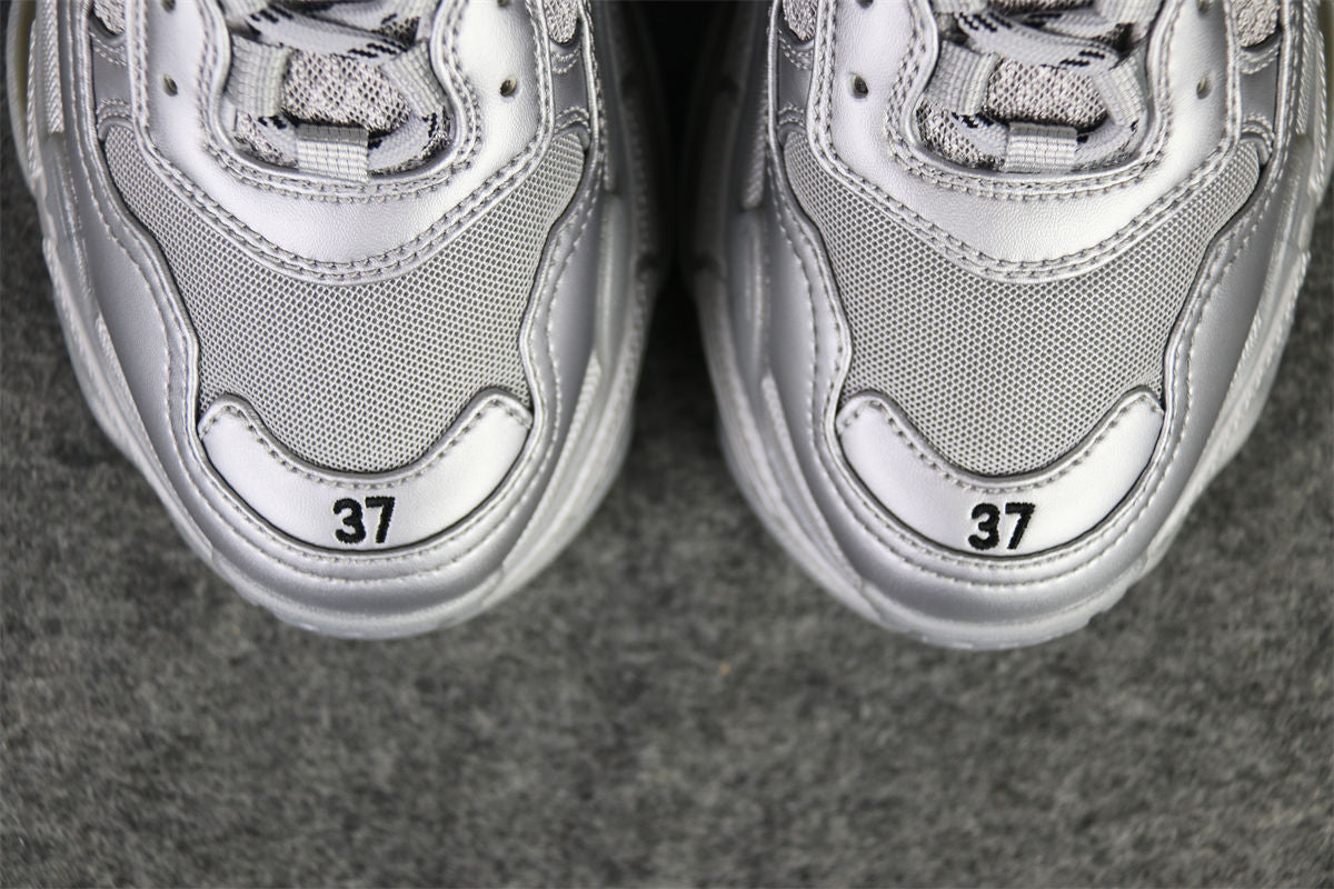 Balenciaga Triple S Sneaker 'Silver Metallic'