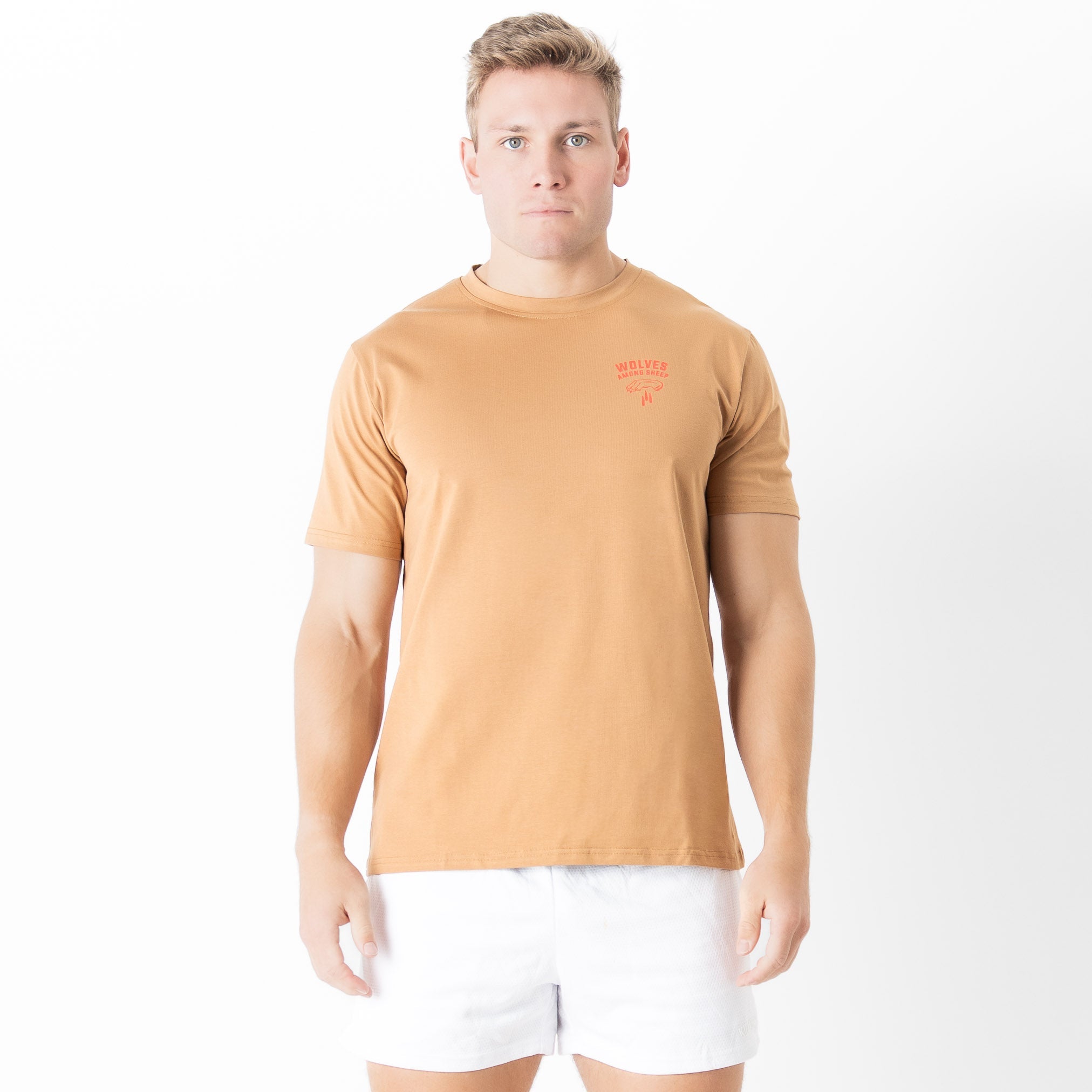 WOLVES AMONG SHEEP T-SHIRT v2 - SAND