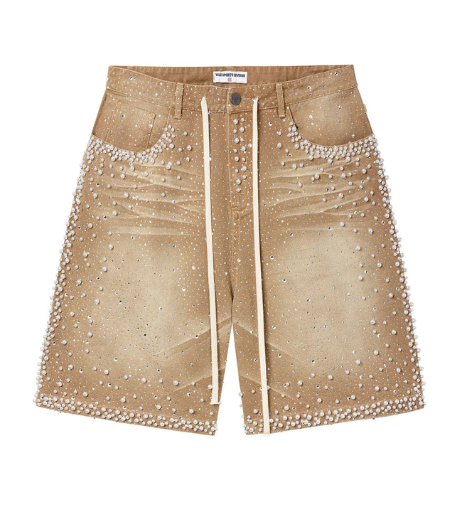 Vale Forever Sandstorm Jorts Tan Hover Image