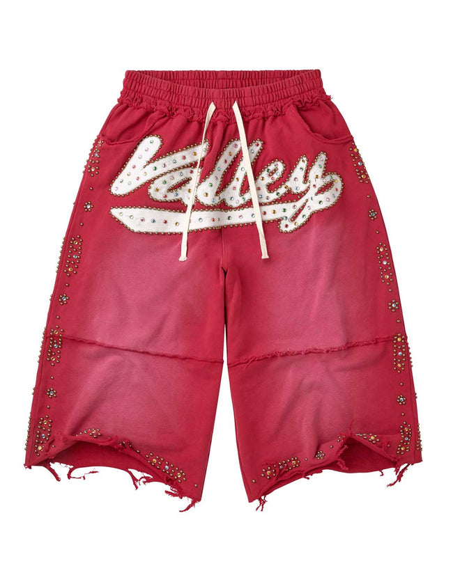 Vale Forever Skittle Sworts Sweat Shorts Red Hover Image