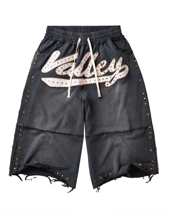 Vale Forever Skittle Sworts Sweat Shorts Black Hover Image