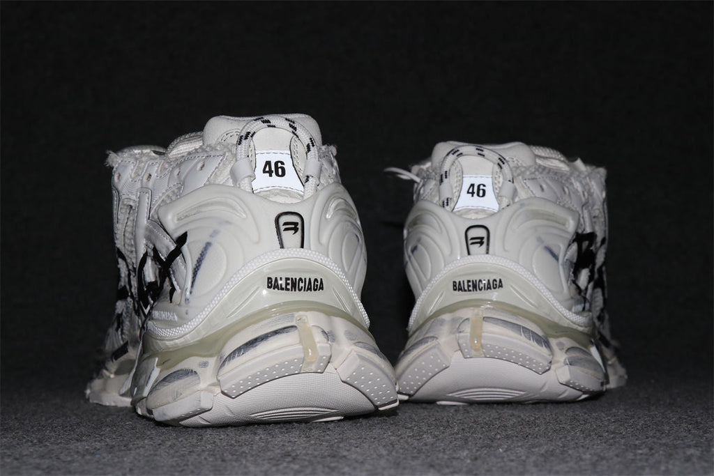 Balenciaga Wmns Runner Sneaker 'Graffiti - White Black'