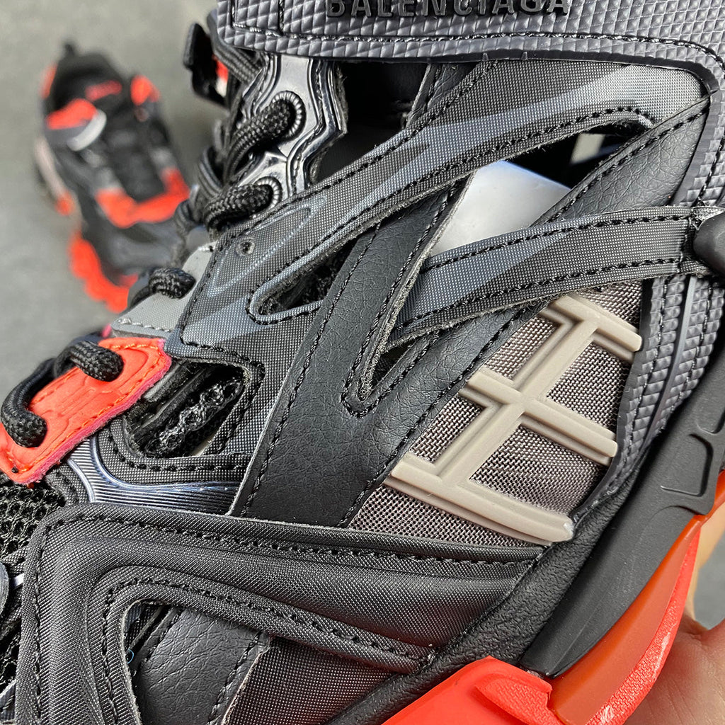 Balenciaga Track.2 Trainer 'Black Red Grey'