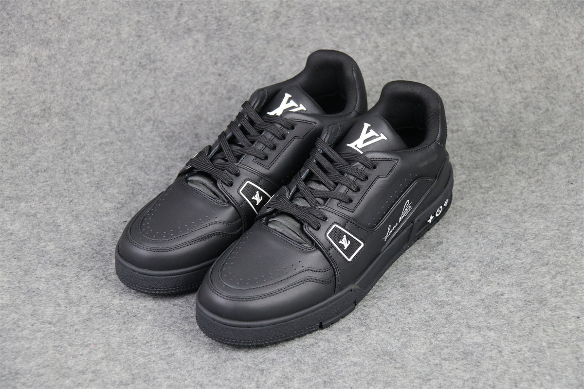 LV X Nigo Trainer 'Black Wool'