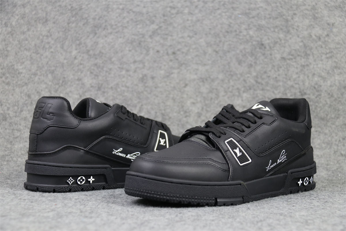 LV X Nigo Trainer 'Black Wool'