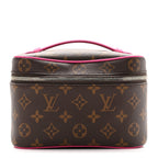 Monogram Macassar Nice Mini Fuchsia
