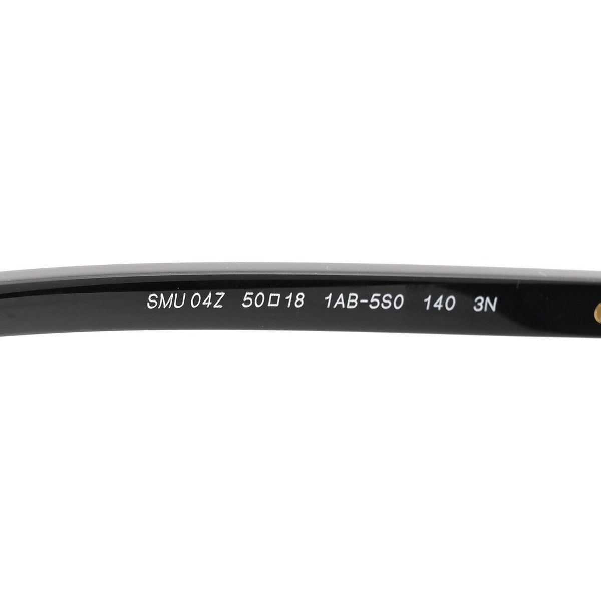 Acetate Oval Regard Sunglasses SMU04Z Black