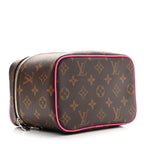 Monogram Macassar Nice Mini Fuchsia