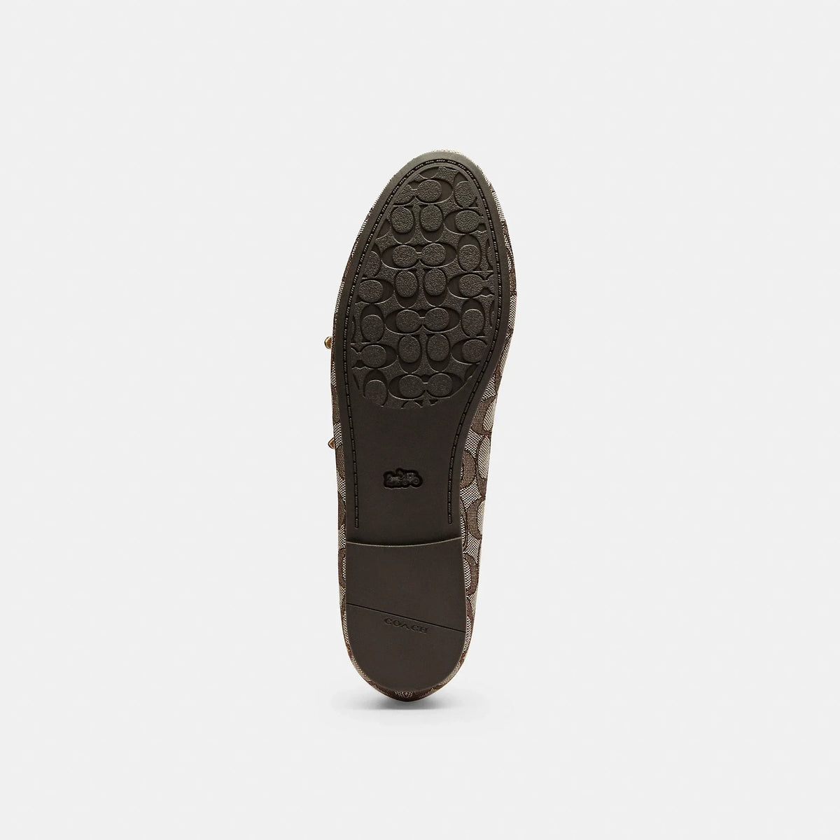 Coach Outlet Double Buckle Mary Jane In Signature Jacquard