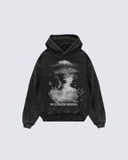 KIIKIOCLUB Street Fashion Print Hoodie
