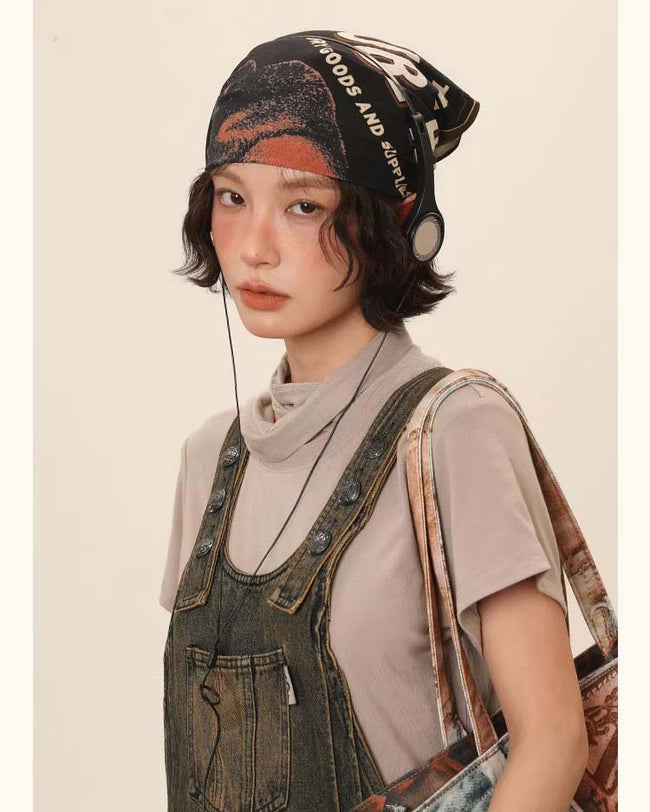 American Street Retro Printed Bandana Main Image