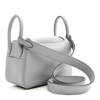 Taurillon Clemence Mini Lindy 20 Bleu Pale
