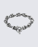 March 2024American Gothic Style Handcrafted Motorcycle Bracelet