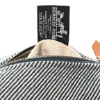 Wool Small Bride-A-Brac H Natte Pouch Bleu Abysse