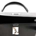 Chevre Chamkila Clou de Coeur Mini Kelly Sellier 20 Black