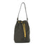Canvas Gabardine Bucket Bag Oliva Giallo