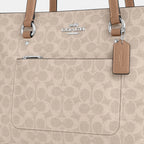 Coach Outlet Station Tote Bag In Signature Canvas