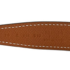 Swift Epsom 24mm Belt Strap 75 30 Black Gold