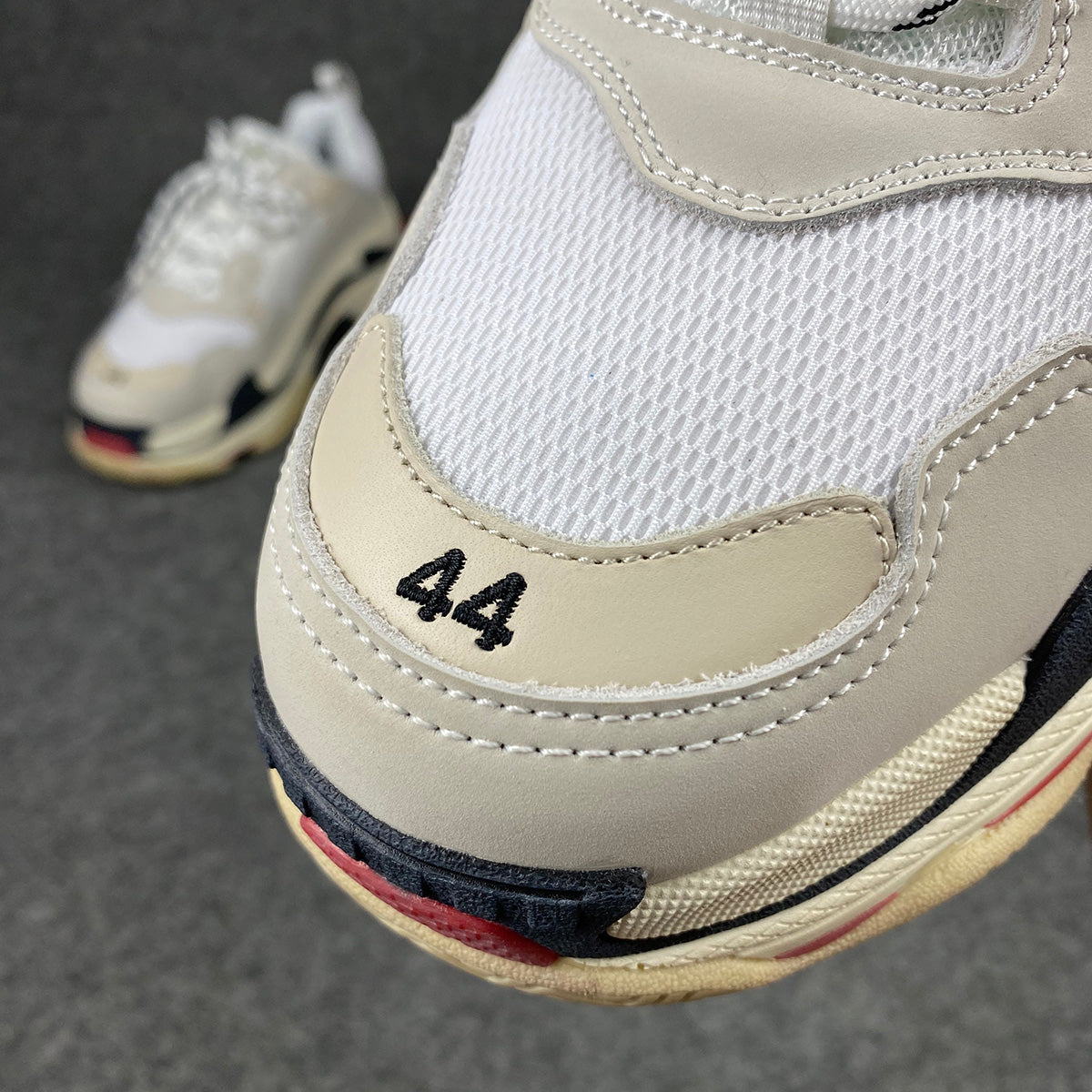 Balenciaga Triple S Sneaker 'White Black Red'