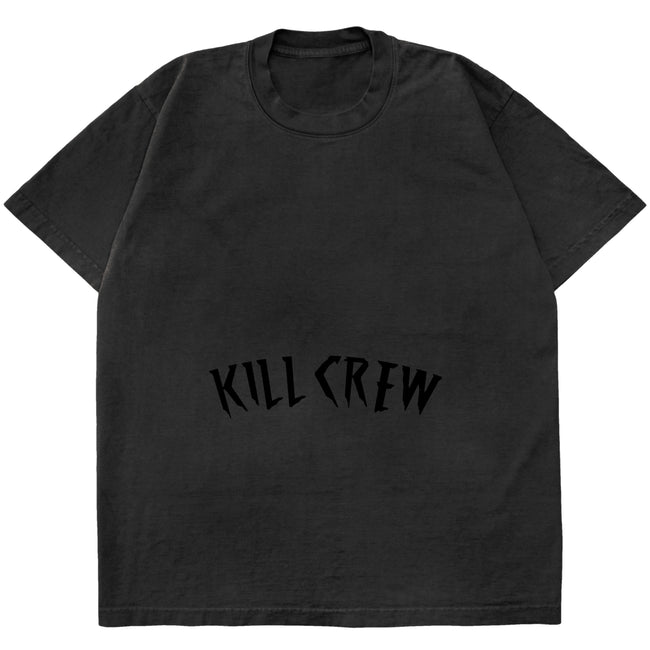 OVERSIZED LUX ACID WASH T-SHIRT - BLACKOUT Hover Image
