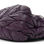 Nappa Matelasse Lux Coffer Bag Purple
